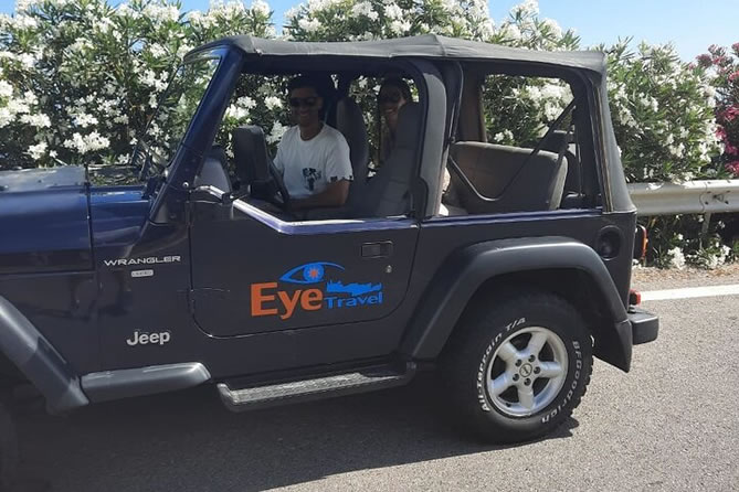 Privé jeepsafari met Jeep Wrangler op Kreta met Eye Travel
