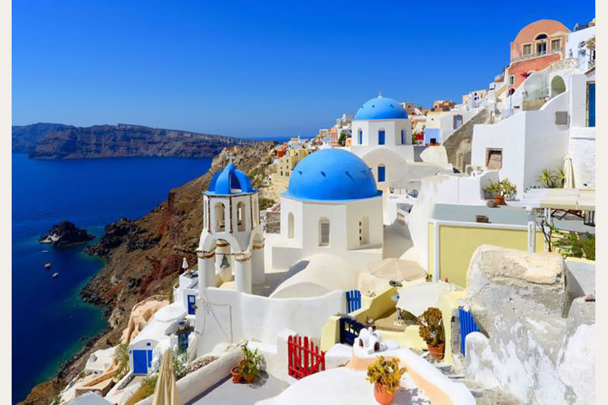 Santorini dagtocht excursie vanuit Kreta met Eye Travel